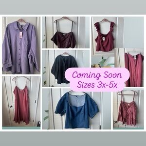 Women's Spring Plus Sized Clothing